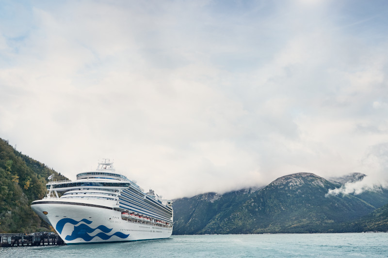 Ruby Princess in Alaska